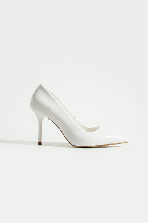 Koyu Kahverengi 9cm Vegan Deri İnce Topuklu Stiletto | Etkileyici Şıklık! Mezuniyet Düğün Ofis İçin